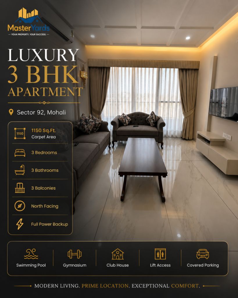 LUXURY 3BHK APARTMENT