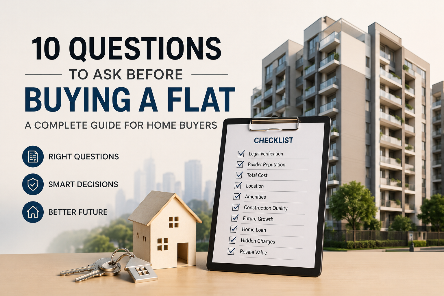 10 Questions to Ask Before Buying a Flat | A Complete Guide for Home Buyers
