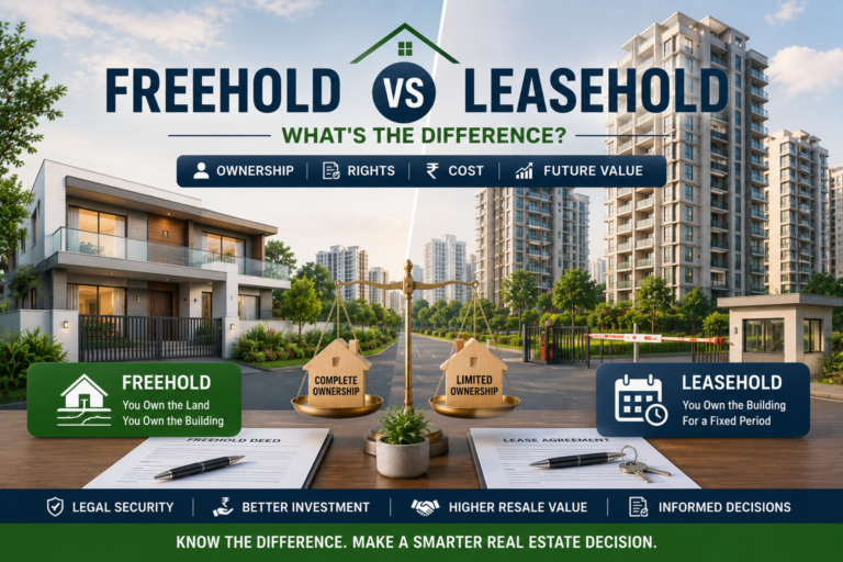 Freehold vs Leasehold Property in Tricity: What's the Difference?