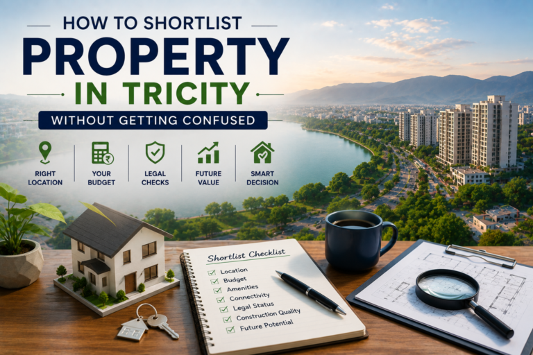 How to Shortlist Properties in Tricity Without Getting Confused