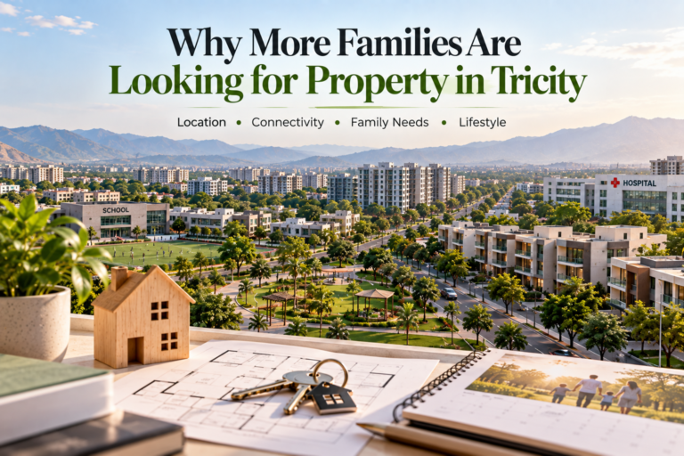 Why More Families Are Looking for Property in Tricity