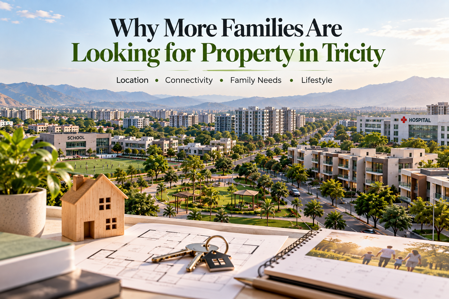 Why More Families Are Looking for Property in Tricity