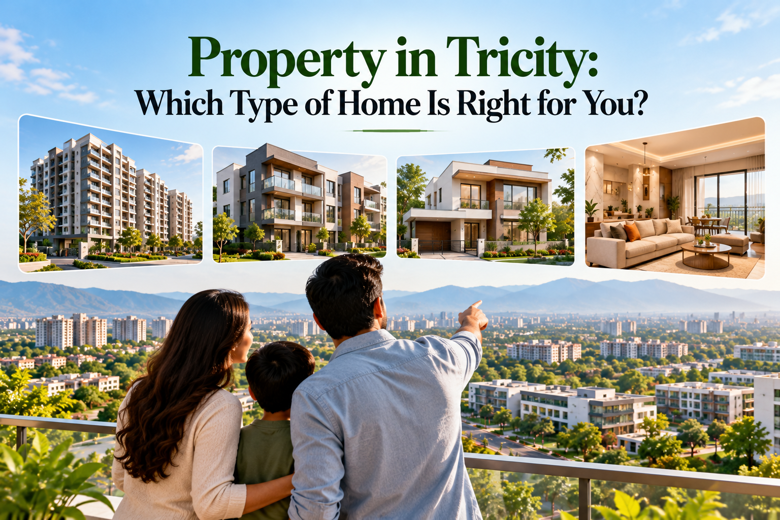 Property in Tricity: Which Type of Home Is Right for You?