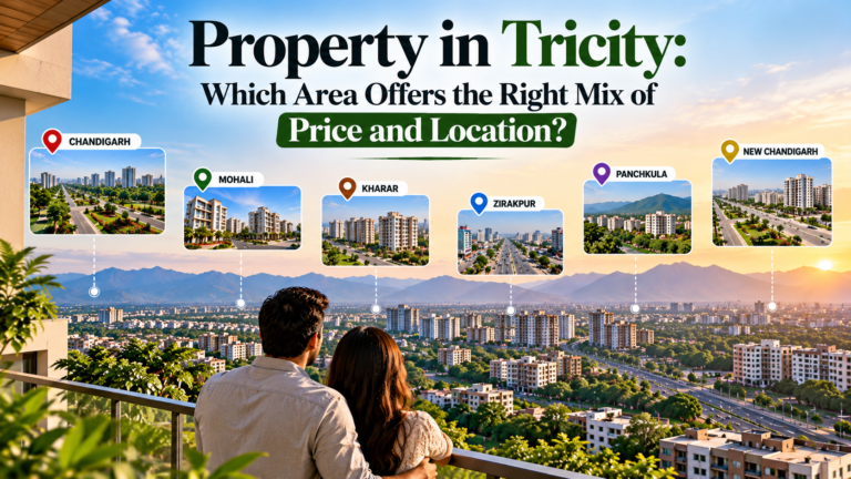 Property in Tricity: Which Area Offers the Right Mix of Price and Location?