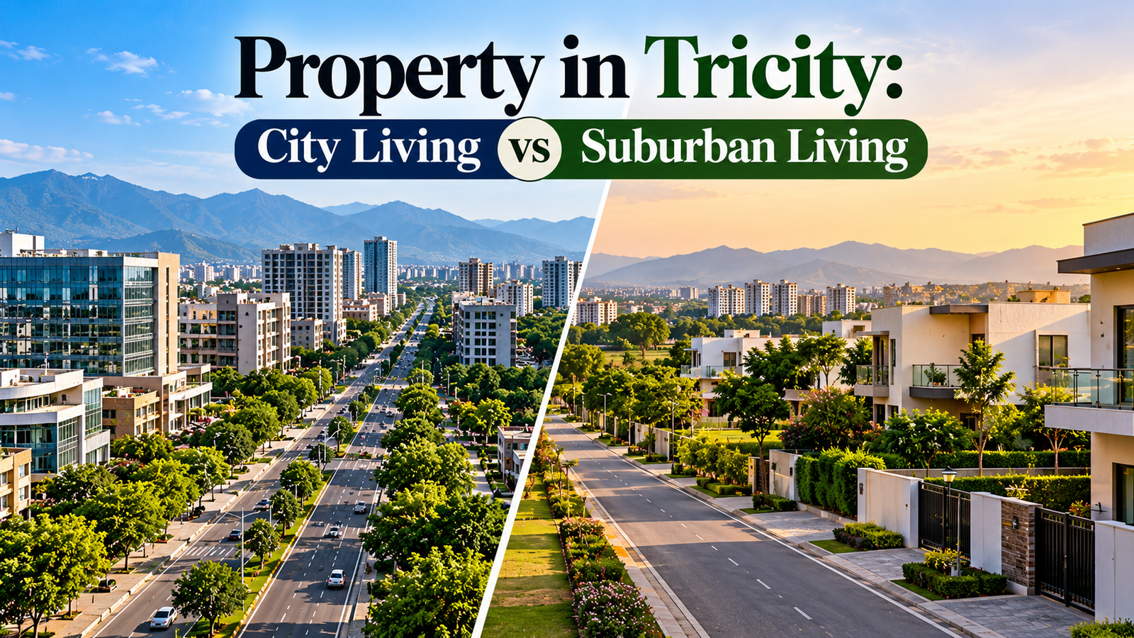 Image of City Living vs Suburban Living