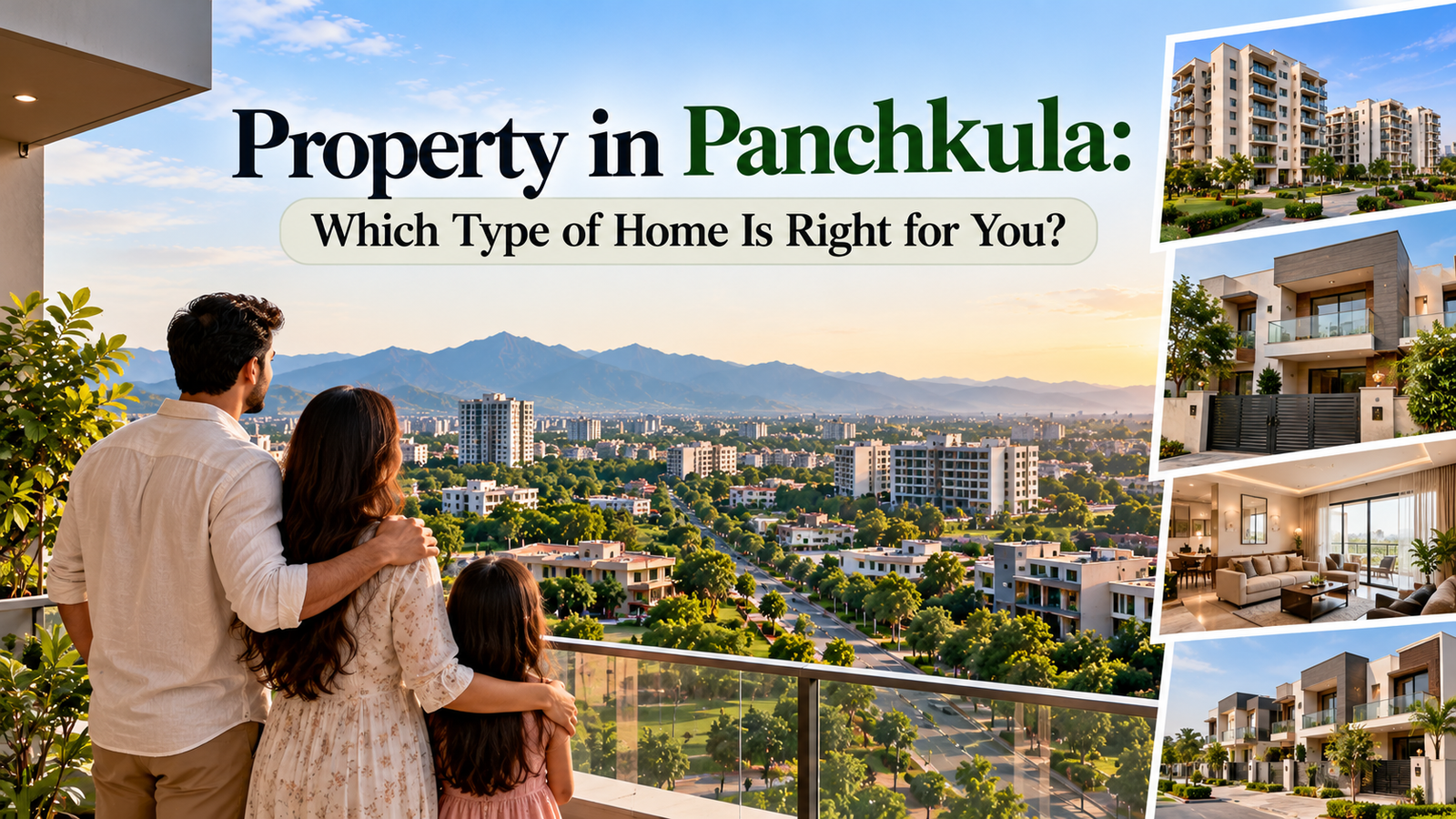 Property in Panchkula: Which Type of Home Is Right for You?