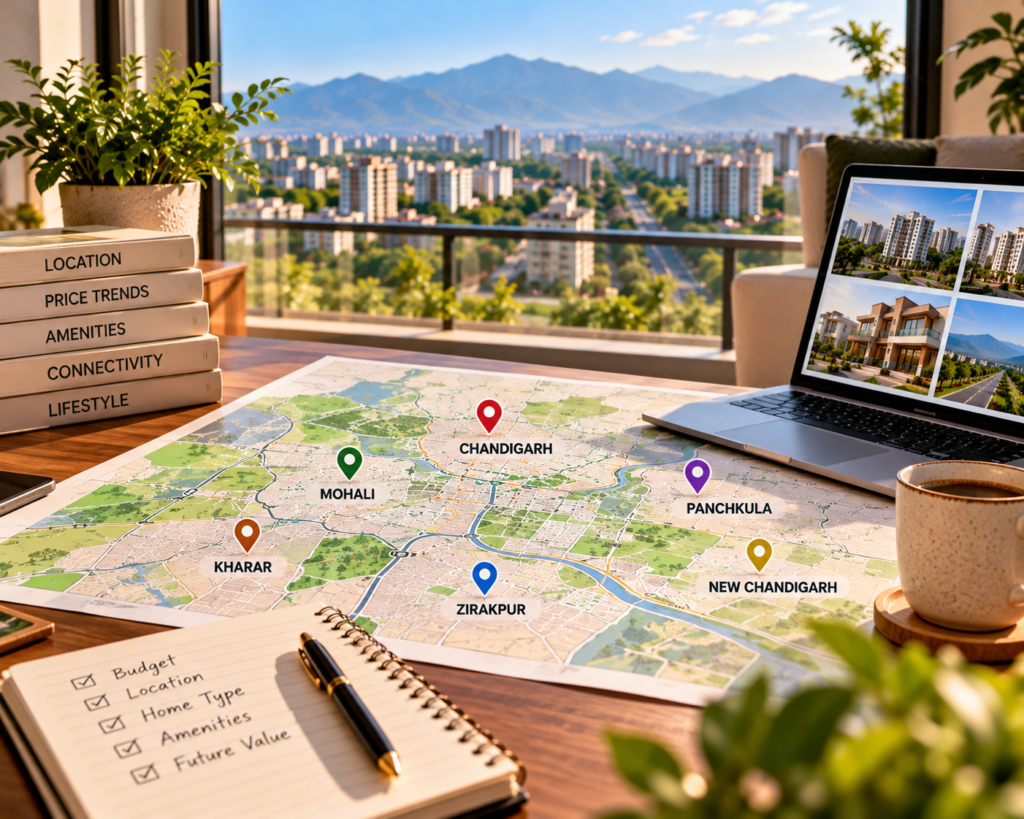 Property in Tricity: Which Area Offers the Right Mix of Price and Location?