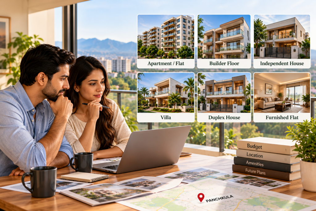 Property in Panchkula: Which Type of Home Is Right for You?